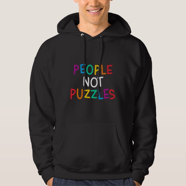 Speciell Ed Teacher Socia Hoodie (Framsida)