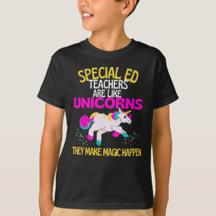 Speciell Ed Teacher Unicorn, Magic Unicorn T Shirt