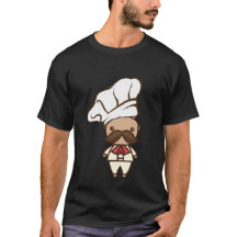 Speciell Edition Attractive Chef Stil T-Shirt
