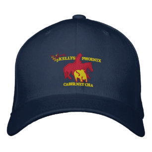 Speciell Edition Cabernet CHA Kelly Cap Bleu Broderad Keps