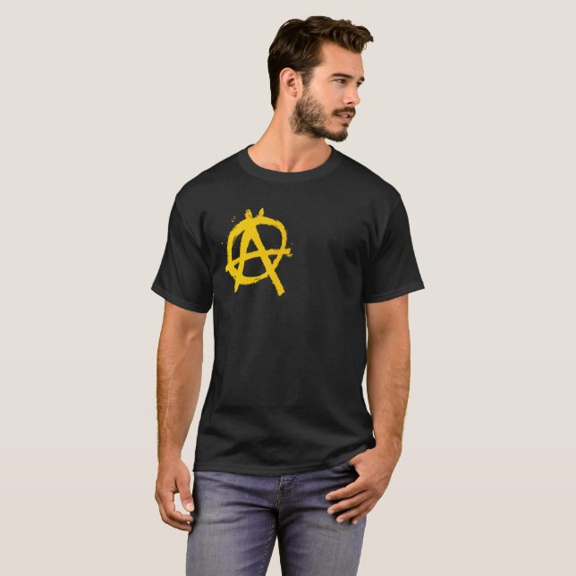 Speciell Edition Gult ANCAP T-Shirt (Hel framsida)