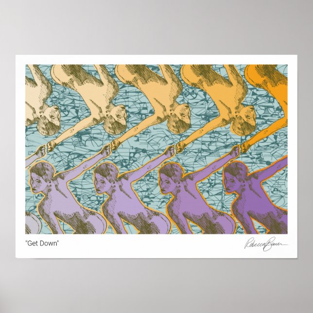 Speciell Edition Poster "Get Down" (Framsidan)