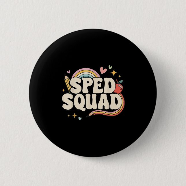 Speciell Education Dream Squad Team Sped Squad Tea Knapp (Framsida)