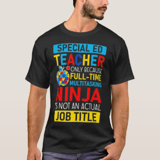 Speciell Education Lacher Autism Quote Gift_1 T Shirt