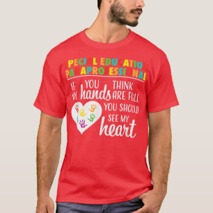 Speciell Education Paraprofessionell Cute Apprecia T Shirt