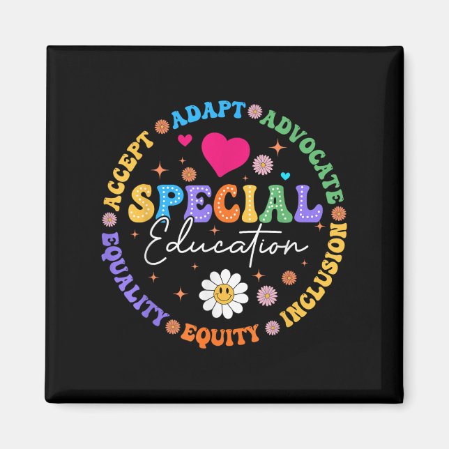 Speciell Education Squad Dream Team Sped Teacher A Magnet (Framsidan)