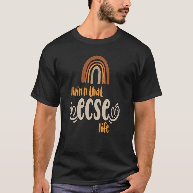 Speciell Education Squad Ecse Ed T Shirt (Framsida)