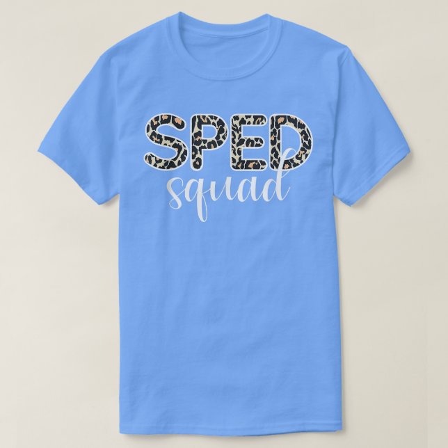 Speciell Education Squad TeacherCute Speciell Ed,  T Shirt (Design framsida)