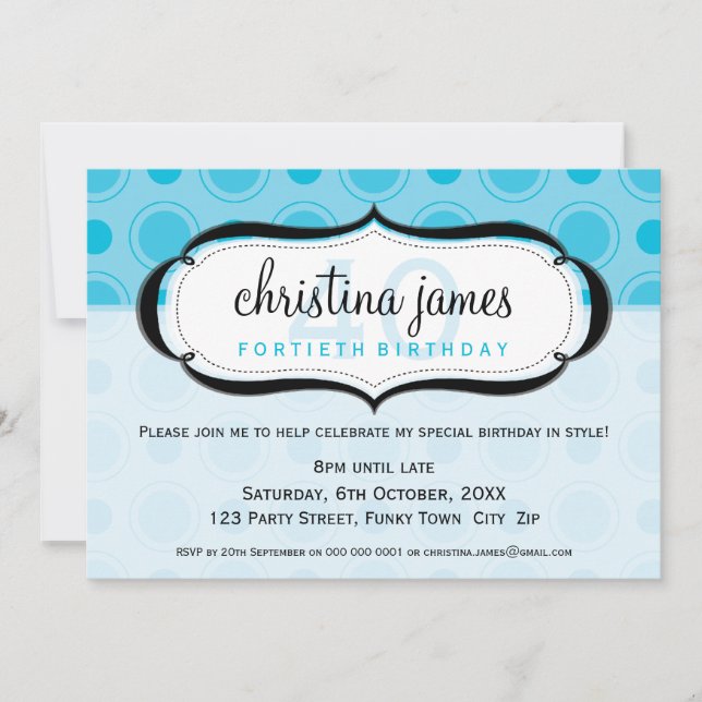 SPECIELL EVENT INBJUDAN: Utsökt 2L Inbjudningar (Framsida)