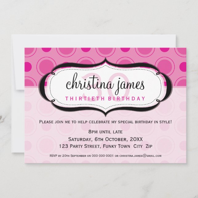 SPECIELL EVENT INBJUDAN :: utsökt 8L (Framsida)