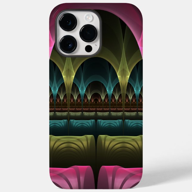 Speciell Fantasy Mönster Abstrakt Colorful Fractal (Baksida)