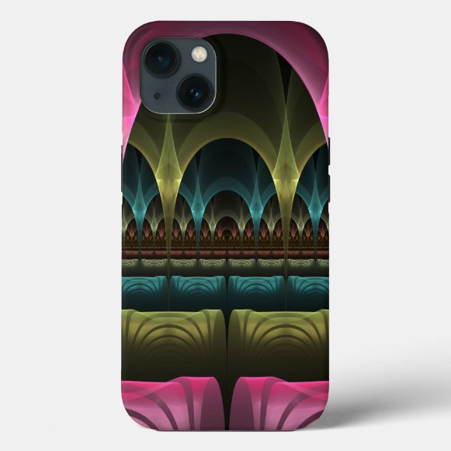 Speciell Fantasy Mönster Abstrakt Colorful Fractal (Baksida)