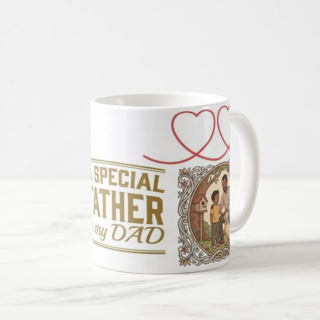 Speciell far min pappa mugg (Framsida höger)