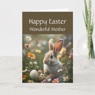 Speciell farmdotter till glad påsk Cute Bunny Helgkort