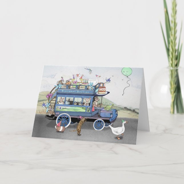 Speciell födelsedag kort (Framsida)