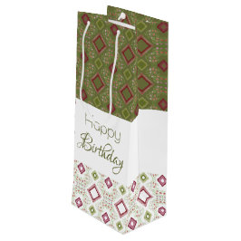 Speciell födelsedag, modern Vin-gåva