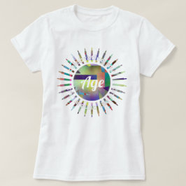 Speciell födelsedagspresent för alla åldrar t shirt