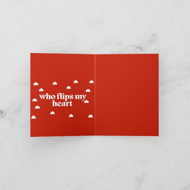 Speciell för Dual Design Valentine Tack Kort (Inuti)