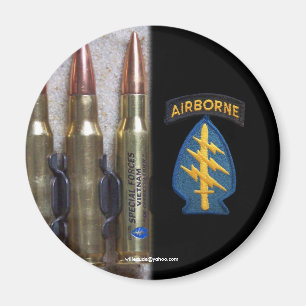 speciell Force grönt-paket med patch-namn Magnet