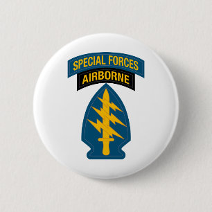 Speciell Forms insignier Airborne Tab Knapp