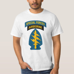 Speciell Forms insignier Airborne Tab T Shirt