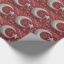 Speciell förpackning papper med turkiska Färg Presentpapper