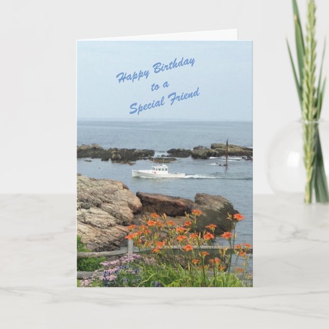 SPECIELL FRIEND GARDEN LOVELY VY KORT (Framsida)