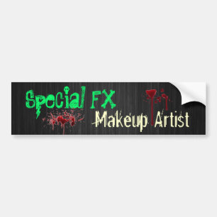 Speciell FX-Makeupkonstnär Bildekal