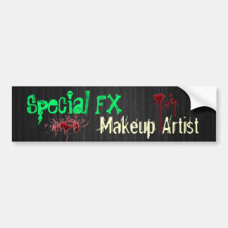 Speciell FX-Makeupkonstnär Bildekal