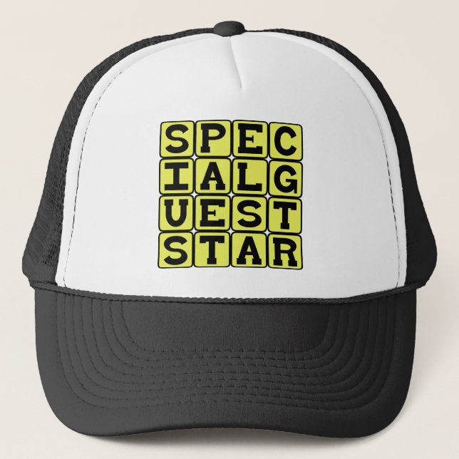 Speciell gäststjärna, viktig gäst keps (Framsida)