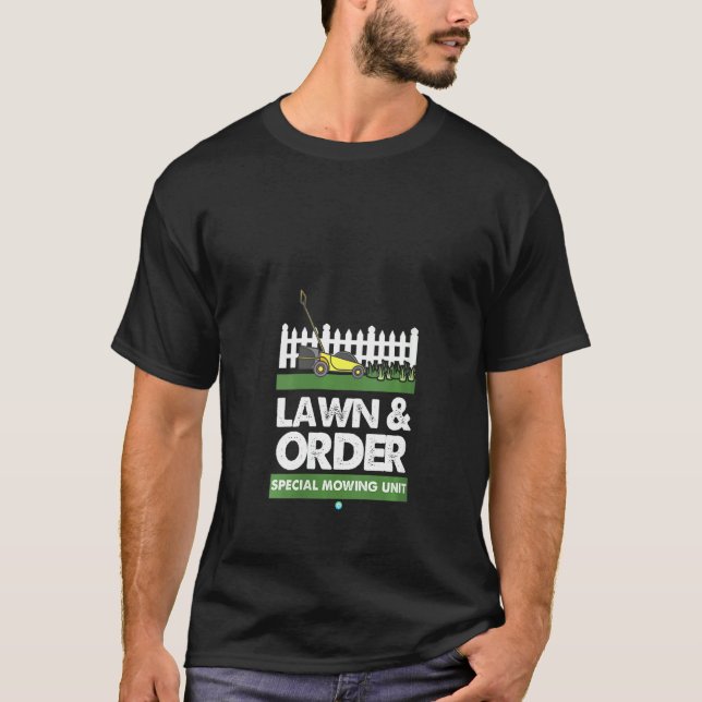 Speciell Gräsmatta- och ordermatningsenhet för kvi T Shirt (Framsida)