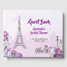 Speciell händelse i Paris Lila Iris Fransk 