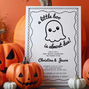 Speciell inbjudan till Pizza Baby Shower för lever