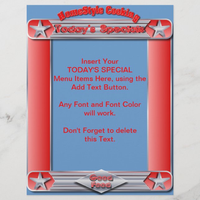 Speciell infogning av Homestyle Cooking IDY Reklamblad (Framsidan)