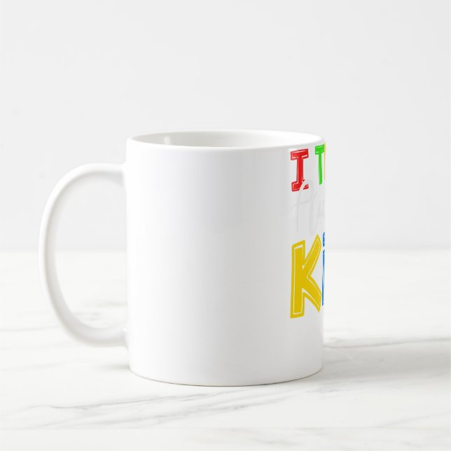 Speciell IT-lärarinna T-Shirt Kaffemugg (Vänster)