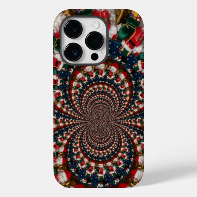 Speciell jultomten Kaleidoscope-design (Baksida)