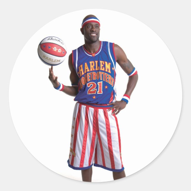 Speciell K boll-centrifugering Runt Klistermärke (Framsida)