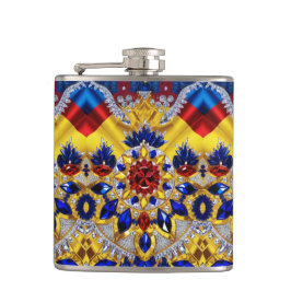 Speciell kolv med rumänsk Färg-design Fickplunta