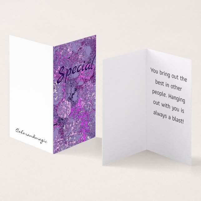 Speciell Kort (In- och utsida)