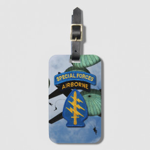 speciell kraft grönt-paket SFG SFGA-patch Bagagebricka