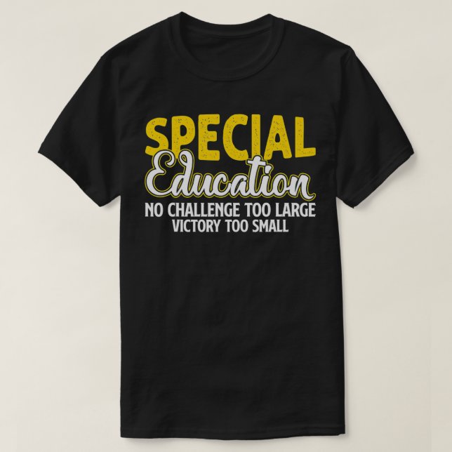 Speciell  lärare inom speciell utbildning SPED T Shirt (Design framsida)