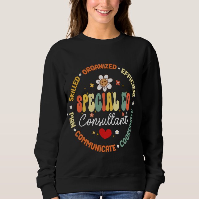 Speciell lärare Speciell ED Counsultant L T Shirt (Framsida)