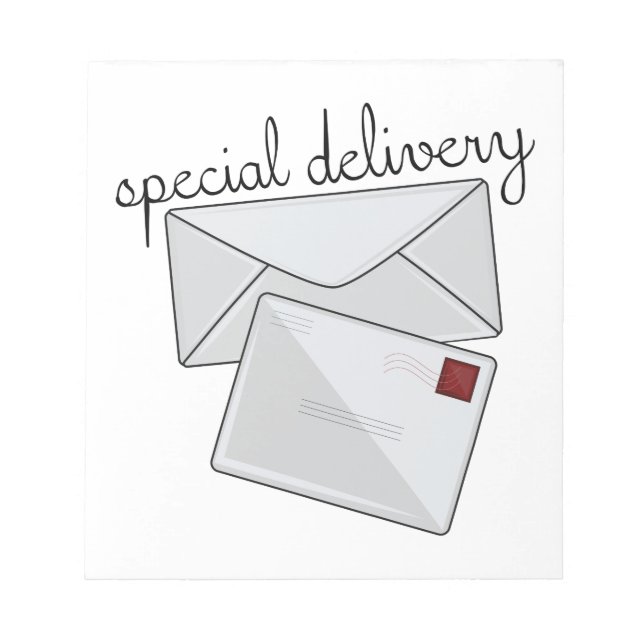 Speciell leverans anteckningsblock (Framsida)