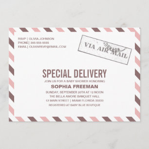 SPECIELL LEVERANS BABY SHOWER-ANBUDSINFORDRAN INBJUDNINGAR