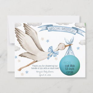 Speciell leverans! Blåstork EOS Lip Balm Favor Inbjudningar