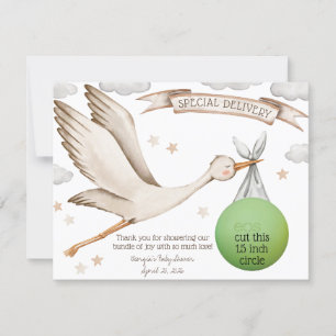 Speciell leverans! Brown Stork EOS Lip Balm Favor Inbjudningar