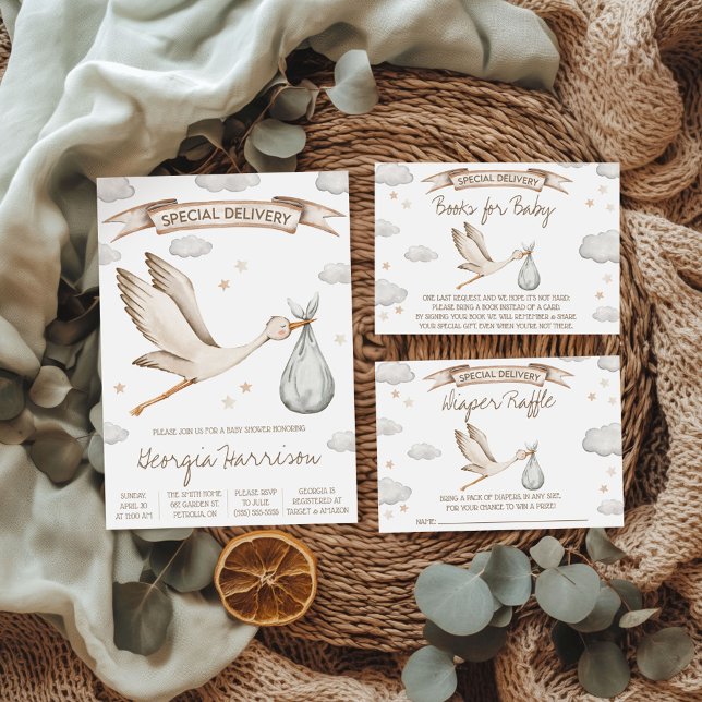 Speciell leverans! Brun & Tan Stork Lootterapi Tilläggskort (Skapare uppladdad)