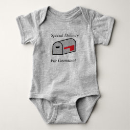 Speciell leverans för Grandma Baby Jersey Bodykost T Shirt
