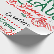 Speciell leverans från Jultomten Red & Grönt