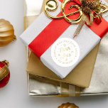 Speciell leverans från jultomten runt klistermärke<br><div class="desc">Dessa klistermärken är en perfekt för att användas som etiketter på julkort och julklappar, och den festliga utformningen kan vara lätt att personlig med ett mottagande namn. Observera att dessa klistermärken endast är till för personer på jultomtens trevliga lista och bör inte ges till någon på tomtens högtflygande lista .-)...</div>